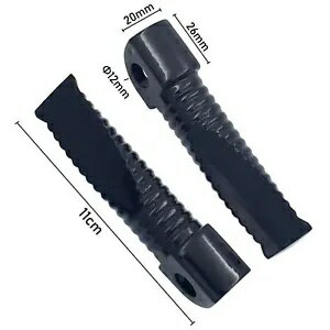 小さなフットペグ ブラック 1995-2013 Kawasaki ZX-6R 636RR /2006-2013 ZX-14R用 Small Foot pegs Black For 1995-2013 Kawasaki ZX-6R 636RR /2006-2013 ZX-14R