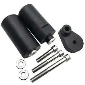 ノーカット フレーム スライダー クラッシュ プロテクター ブラック デルリン 2008 2009 ヤマハ Yzf R6用 No Cut Frame Slider Crash Protector Black Delrin For 2008 2009 Yamaha Yzf R6