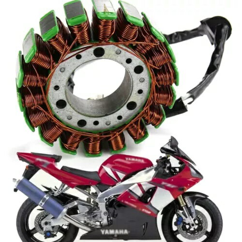 磁気ステーターコイルステーターコイルヤマハ YZF R1 1998 - 2001 YZF R6 1997 - 2002 Magneto Stator Coil Stator Coil for Yamaha YZF R1 1998 - 2001 YZF R6 1997 - 2002