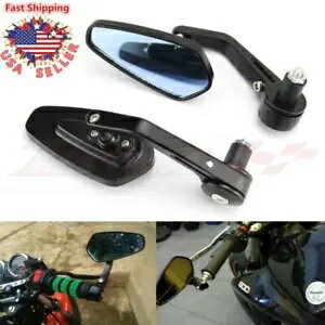 オートバイハンドルバーエンドバックミラー 7/8 "22 ミリメートルホンダスズキヤマハ新 Motorcycle Han..