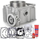 シリンダーピストンガスケットトップエンドセットポラリスレンジャースクランブラー 500 1997-2012 Cylinder Piston Gasket Top...