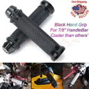 オートバイ 7/8 "ハンドグリップハンドルバージェルヤマハ R6 ホンダ CBR600RR 黒米国 MOTORCYCLE 7/8" HAND GRIPS HANDLE BAR GEL FOR YAMAHA R6 HONDA CBR600RR Black USA