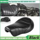 ライダーソロドライバーシートクッションパッドハーレースポーツスターアイアン 883 XL883N 16-2021 Rider Solo Driver Seat Cushion Pad For Harley Sportster Iron 883 XL883N 16-2021