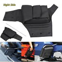 右サドルバッグガードレールサポートバッグポーチポケットハーレーエレクトラグライド 97+ Right Saddlebag Guard Rail Support Bag Pouch Pocket For Harley Electra Glide 97+(2)