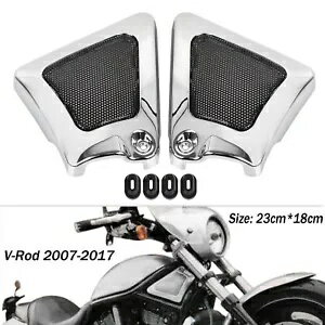 エアボックスフレームネックサイドカバー V ロッド 02-17 マッスル VRSCF VRSCAW VRSCDX VRSCA Airbox Frame Neck Side Covers For V-Rod 02-17 Muscle VRSCF VRSCAW VRSCDX VRSCA