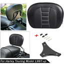 取り外し可能なシーシーバーバックレストパッドブラケットハーレーツーリンググライド FLH 97-23 に適合 Detachable Sissy Bar Backrest Pad Bracket Fit For Harley Touring Glide FLH 97-23