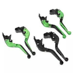 KAWASAKI ZX-4R/4RR 23-24用調節可能な折りたたみ式拡張可能なブレーキクラッチレバー Adjustable Folding Extendable Brake Clutch Levers For KAWASAKI ZX-4R/4RR 23-24