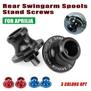 アプリリアトゥアレグ 660 トゥオーノ 660 RS 660 21-24 リアスイングアームスプールスタンドネジ For Aprilia Tuareg 660 Tuono 660 RS 660 21-24 Rear Swingarm Spools Stand Screws