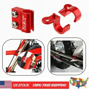 ホンダ XR250R XR250L XR400R XR600R XR650R CNC ブレーキホースラインガイドクランプキット For HONDA XR250R XR250L XR400R XR600R XR650R CNC Brake Hose Line Guide Clamp Kit
