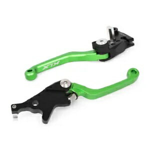CNC ピボットクラッチブレーキレバー KAWASAKI KLX250/S/SF KLX140 KLX150L KLX ロゴ CNC Pivot Clutch Brake Levers For KAWASAKI KLX250/S/SF KLX140 KLX150L KLX LOGO