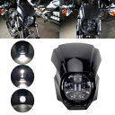 ヘッドライトフェアリング LED ヘッドランプ Hi/Lo 付き ハーレー ソフテイル ブレイクアウト FXBR FXBRS Headlight Fairing w/ LED Headlamp Hi/Lo For Harley Softail Breakout FXBR FXBRS