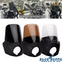 ブラック フロント フェアリング 15 インチ フロントガラス マウント キット ハーレー ソフテイル FXST FXBB /S用 Black Front Fairing 15'' Windshield Mount Kit For Harley Softail FXST FXBB /S