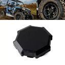 ブラック ABS プラスチックホイールタイヤリムハブカバーポラリス RZR 900 S/900 4/900 15-17 Black ABS Plastic Wheel Tire Rim Hub Cover For Polaris RZR 900 S/900 4/900 15-17