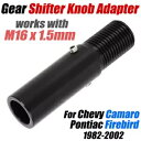 シボレーカマロ 82-02 オートマチックからマニュアルトランスミッションシフターノブアダプター用 FOR CHEVROLET CAMARO 82-02 AUTOMATIC TO MANUAL TRANSMISSION SHIFTER KNOB ADAPTER