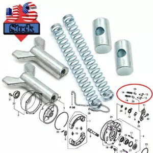 ブレーキアジャスターナットスプリングジョイントキットホンダ TRX250 TRX300 TRX450 420 1985-2012 Brake Adjuster Nut Spring Joint Kit For Honda TRX250 TRX300 TRX450 420 1985-2012