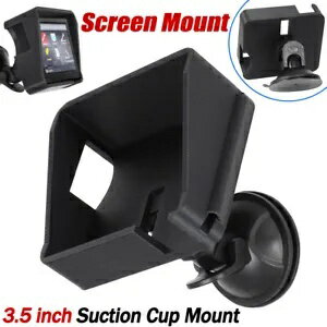 3.5 ホーリー EFI ターミネーター X スナイパースクリーンホーリー吸盤マウントサンバイザー 3.5 For Holley EFI Terminator X Sniper Screen Holley Suction Cup Mount Sun Visor