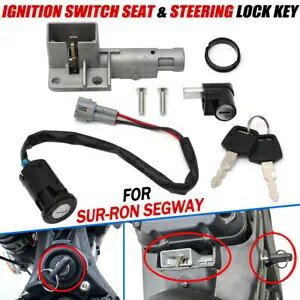 Sur-Ron セグウェイ X160 X260 E バイク点火スイッチステアリングシートロックキーセット For Sur-Ron Segway X160 X260 E Bike Ignition Switch Steering Seat Lock Key Set