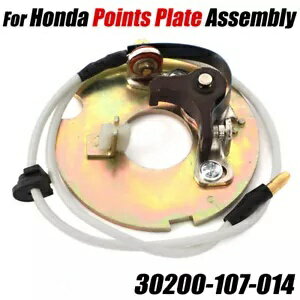 ポイントプレートアセンブリホンダトレイル 90 CT90 K0-K6 1966-1979 CM91 S90 ST90 CL90 Points Plate Assembly For Honda Trail 90 CT90 K0-K6 1966-1979 CM91 S90 ST90 CL90