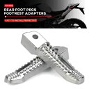 リアフットペグフットレストアダプター BMW S1000RR M1000RR R Nine T Pure/Racer用 Rear Foot Pegs Footrest Adapters For BMW S1000RR M1000RR R Nine T Pure/Racer