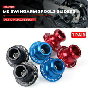 M6 スイングアーム スプール スライダー アプリリア トゥアレグ 660 トゥオーノ 1000R Caponord 1200 RS50 用 M6 Swingarm Spools Sliders For Aprilia Tuareg 660 Tuono 1000R Caponord 1200 RS50