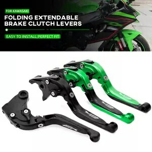 折りたたみ拡張可能なブレーキクラッチレバー KAWASAKI Ninja ZX-6R/636 1995-2023 Folding Extendable Brake Clutch Levers For KAWASAKI NINJA ZX-6R/636 1995-2023