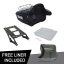 キングトランク背もたれラックベースプレートハーレーツアーパックロードグライド 2014-2023 に適合 King Trunk Backrest Rack Base Plate Fit For Harley Tour-Pak Road Glide 2014-2023