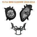フロントヘッドライト & アッパーヘッドライトフェアリングブラケット BMW S1000RR 2010-2014 に適合 Front Headlight & Upper Headlight Fairing Bracket Fit For BMW S1000RR 2010-2014(2)