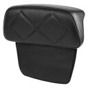 ブラック後部乗客バックレスト ハーレーツーリングストリートロードグライド14-23 19に適合 Black Rear Passenger Backrest Fit For Harley Touring Street Road Glide 14-23 19