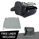 キングパック トランク背もたれラックプレート ハーレーツアーパック ロードキング 14-23 20に適合 King Pack Trunk Backrest Rack Plate Fit For Harley Tour Pak Road King 14-23 20