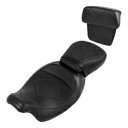 ドライバー ライダー 助手席 + 背もたれ ハーレー エレクトラ ストリート グライド 14-23 に適合 Driver Rider Passenger Seat + Backrest Fit For Harley Electra Street Glide 14-23