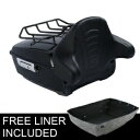 キングパック トランクトップラックバックレスト ハーレーツアーパックロードキング 2014-2023 18用 King Pack Trunk Top Rack Backrest Fit For Harley Tour Pak Road King 2014-2023 18