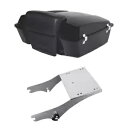 みじん切りトランク背もたれパッドラックハーレーエレクトラストリートグライド 1997-2008 06 に適合 Chopped Trunk Backrest Pad Rack Fit For Harley Electra Street Glide 1997-2008 06