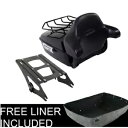 キングパック トランクラック背もたれ ハーレーツアーパックロードキンググライド 2014-2023用 King Pack Trunk Rack Backrest Fit For Harley Tour Pak Road King Glide 2014-2023