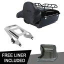 キングパック トランクパッド 荷物マウントラック ハーレーエレクトラ ロードグライド 09-13用 King Pack Trunk Pad Luggage Mount Rack Fit For Harley Electra Road Glide 09-13