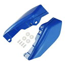 ミッドフレームエアディフレクター ハーレーエレクトラロードグライド 09-23 エレクトリックブルーに適合 Mid Frame Air Deflectors Fit For Harley Electra Road Glide 09-23 Electric Blue