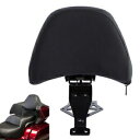ブラックドライバーバックレスト&ハードウェアキットホンダゴールドウィングGL1800 1800 18-24 19に適合 Black Driver Backrest & Hardware Kit Fit For Honda Goldwing GL1800 1800 18-24 19