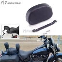 コンパクトパッセンジャーバーバックレストパッドブラックハーレーソフテイルツーリング 2018-UP Compact Passenger Bar Backrest Pad Black For Harley Softail Touring 2018-UP