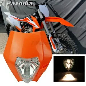 ダートバイクヘッドライトヘッドランプホンダ CR CRF ヤマハ YZ WR 250 カワサキ KLX110 Dirt Bike Headlight Head Lamp For Honda CR CRF Yamaha YZ WR 250 Kawasaki KLX110