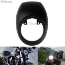 オートバイフロントヘッドライトフェアリングカウルハーレー V ROD ダイナ FX スポーツスター XL Motorcycle Front Headlight Fairing Cowl for Harley V ROD Dyna FX Sportster XL