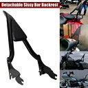 ハーレーツーリング CVO ロードグライド用取り外し可能バックレストリアシーシーバー 2009-2021 For Harley Touring CVO Road Glide Detachable Backrest Rear Sissy Bar 2009-2021