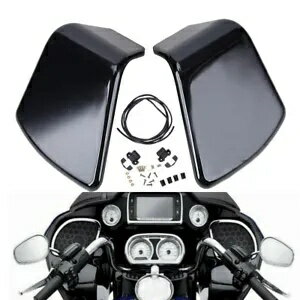 インナーフェアリンググローブボックスドアハーレーツーリングロードグライド1998-2013 FLTRXに適合 Inner Fairing Glove Box Doors Fit For Harley Touring Road Glide 1998-2013 FLTRX