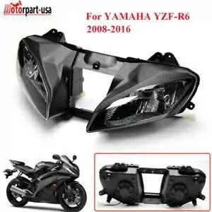 フロントヘッドライトヘッドランプアセンブリハウジングヤマハ YZF R6 YZFR6 2008-2016 Front Headlight Headlamp Assembly Housing For Yamaha YZF R6 YZFR6 2008-2016