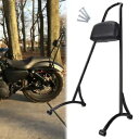 背の高い乗客用シーシーバー バックレスト ハーレー スポーツスター XL 1200 883 アイアン 04-2021用 Tall Passenger Sissy Bar Backrest For Harley Sportster XL 1200 883 Iron 04-2021