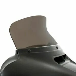 新品メンフィスシェード 8.5インチ スモークティンテッドフロントガラス 2014-2021 ハーレー バットウィング ツーリング New Memphis Shades 8.5