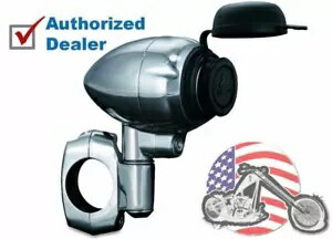 Kuryakyn クローム ハンドルバー 1 インチ マウント パワー ポイント チャージャー シガー ライター ハ..