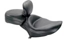 マスタング ワイド ソロ シート 取り外し可能な背もたれ付き ブラック 2004-2021 ハーレー XL Mustang Wide Solo Seat with Removable Backrest Black 2004-2021 Harley XL