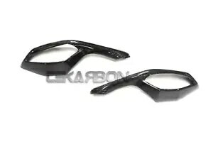 2015 - 2019 ヤマハ YZF R1 100% フルカーボンファイバーミラーカバー 2015 - 2019 Yamaha YZF R1 100% Full Carbon Fiber Mirror Covers
