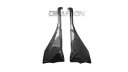 2008 - 2009 Kawasaki ZX10R 100% フルカーボンファイバーエアインテークカバー 2008 - 2009 Kawasaki ZX10R 100% Full Carbon Fiber Air Intake Covers(2)