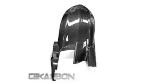 2014 - 2016 カワサキ Z1000 カーボンファイバー リアハガー 2014 - 2016 Kawasaki Z1000 Carbon Fiber Rear Hugger