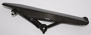 カーボンファイバー アッパー チェーン ガード アプリリア シバー 750 2007-2016用 Carbon Fiber Upper Chain Guard for Aprilia Shiver 750 2007-2016